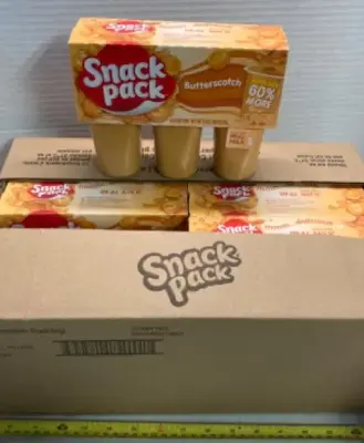 8 packs Butterscotch Pudding BB:01/16/2026