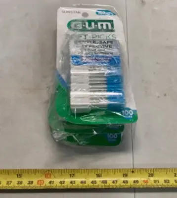 Three packs of Gum Soft Picks