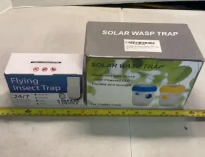 Solar Wasp Trap and Flying Insect Trap
