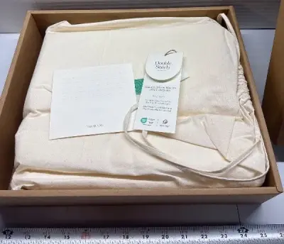 Double Stitch full / queen sheet set