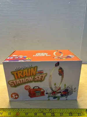 Kids train station set