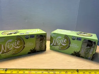 Lime ginger sparkling water  (16ct)(12/20/26)