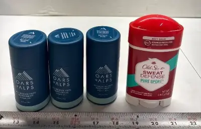 (3) Oars alps deodorant and old spice