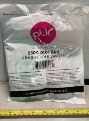 55 Pcs Pur Gum Bag