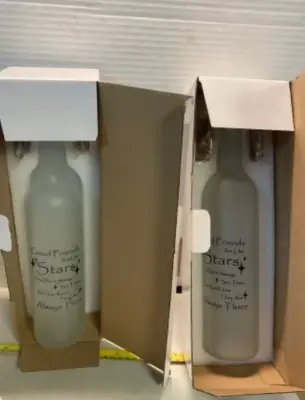 Two Best Wishes Decorative Bottles