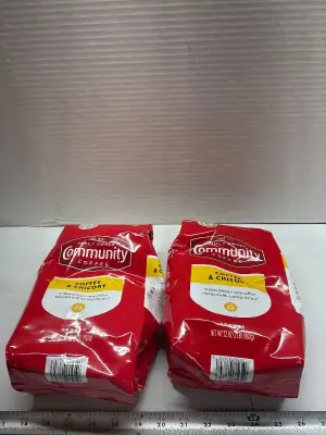 (2) community coffee exp:03/26