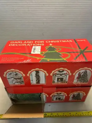 2 ct garland for christmas decorations