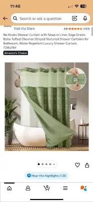 Shower curtain