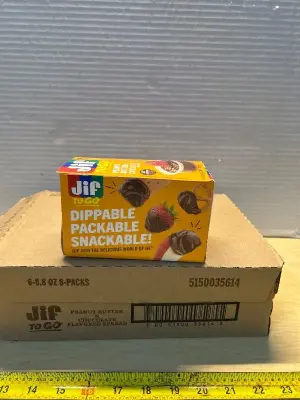 Jif peanut butter  to go cups (8ct)(01/29/26)