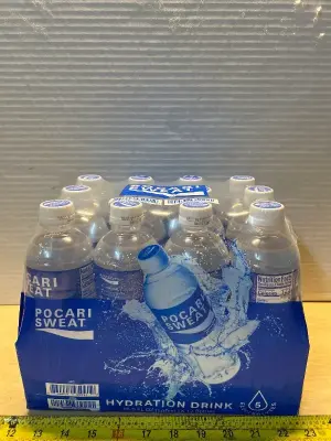 Pocari sweat hydration drinks (12ct)(02/10/26)