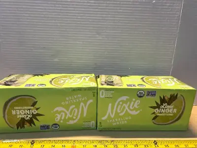 Lime ginger sparkling water (16ct)(12/20/26)