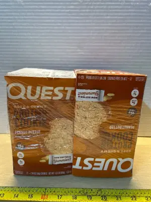 Quest peanut butter protein cookies (2)(11/19/25)