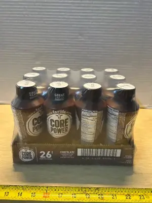 Chocolate core power protein shakes (12ct)(06/27/26)