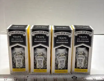 (2) Poo-pourri toilet spray