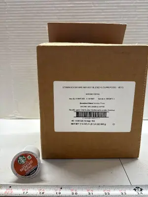 40ct Starbucks breakfast blend kcups exp:03/26