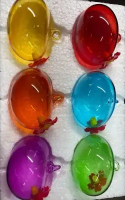 6pk hummingbird feeders