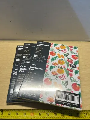 Water color pads (3)
