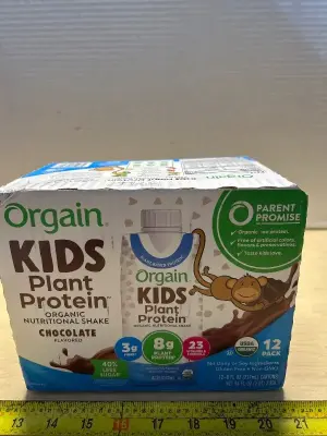 Kids plant protein shakes (12ct)(exp:02/08/26)