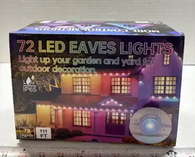 111’ 72 lights eaves lights