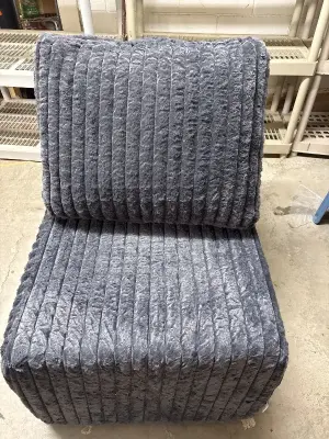 Boneless fuzzy chair