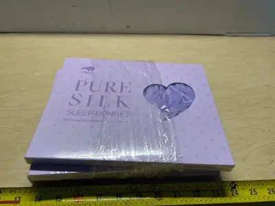 Pure silk sleep bonnets(3)
