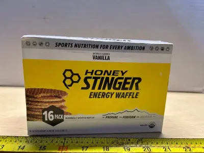 Honey stinger energy waffles (16ct)(12/22/26)