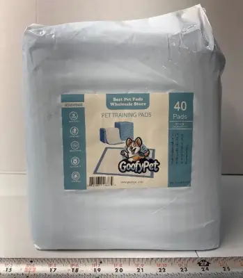 40ct 30”x36” puppy pads
