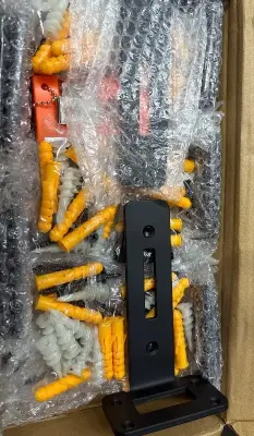 12pk 6” T shelf brackets