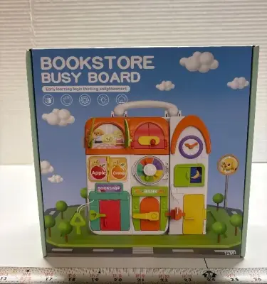 Bookstore busy board