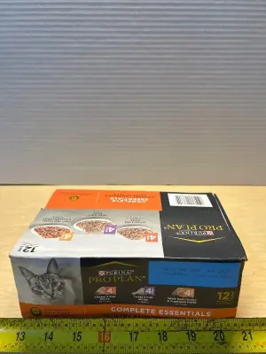 Purina pro plan wet cat food (12ct)(01/2025)