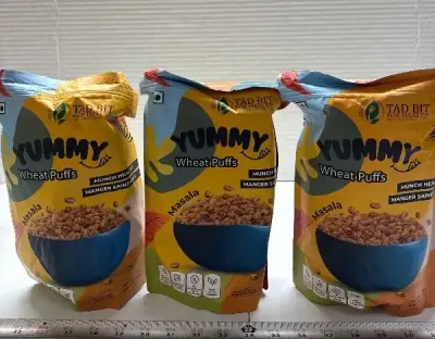 3pk Masala Wheat puffs exp:05/26