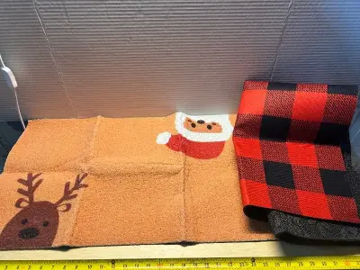 Christmas door mats (2)