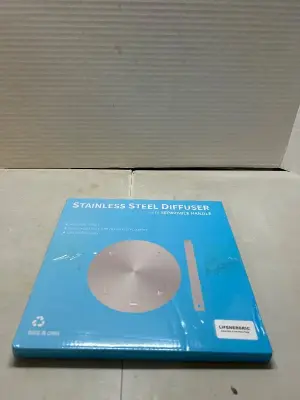 stainless steel diffuser with separable handle (used and untested)
