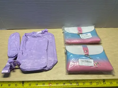 Water bottle holder with strap and purses (2)