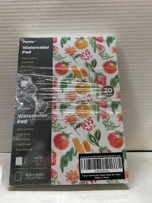 3 8.3 in x 5.8 in water color pads