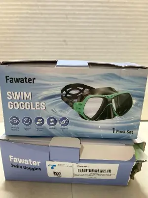 2 count swim goggles used and untested