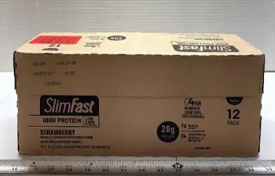 12pk strawberry Slimfast exp:02/26