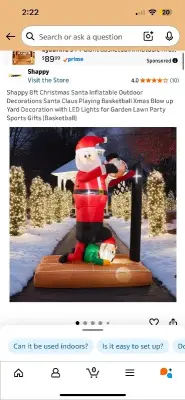 Christmas inflatable