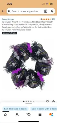 Halloween wreath
