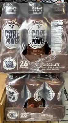 (2) 12pk core power chocolate exp:06/26