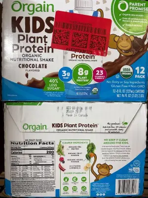 24ct kids plant protein chocolate exp:02/26