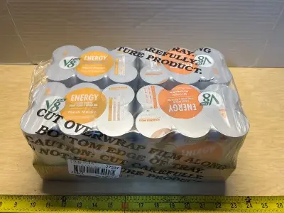 Orange V8 energy drinks (24ct)(05/02/26)