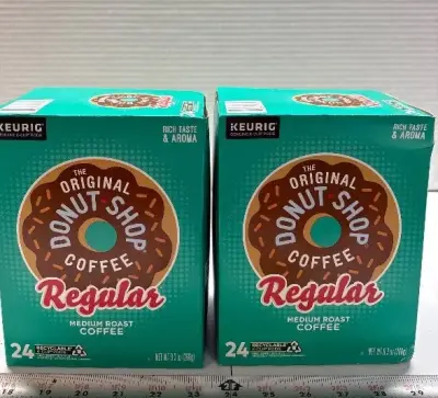 48ct donut shop coffee kcups exp:09/27