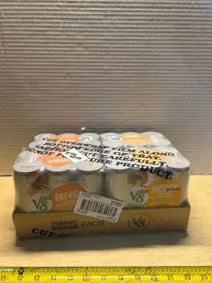 Orange V8 energy drinks (24ct)(05/08/26)