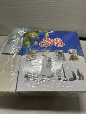 32 piece christmas landscape and more