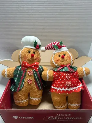 ginger couple christmas decor
