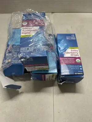 4 Ct 3 fl oz organic elderberry baby drops