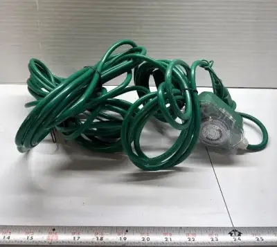 Timed extension cord