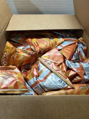 lot of mini harvest cheddar sun chips 01/27/26
