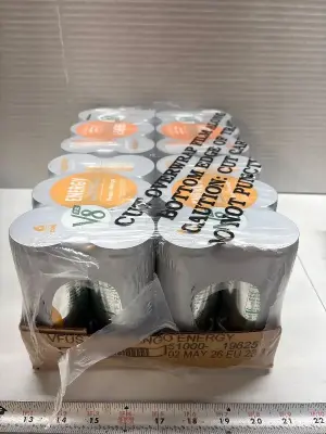 24pk V8 energy drinks exp:05/26